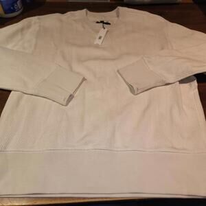 NEW W/ Tags Mens Sz Med Banana Republic Pullover Sweatshirt / Sweater MSRP $100